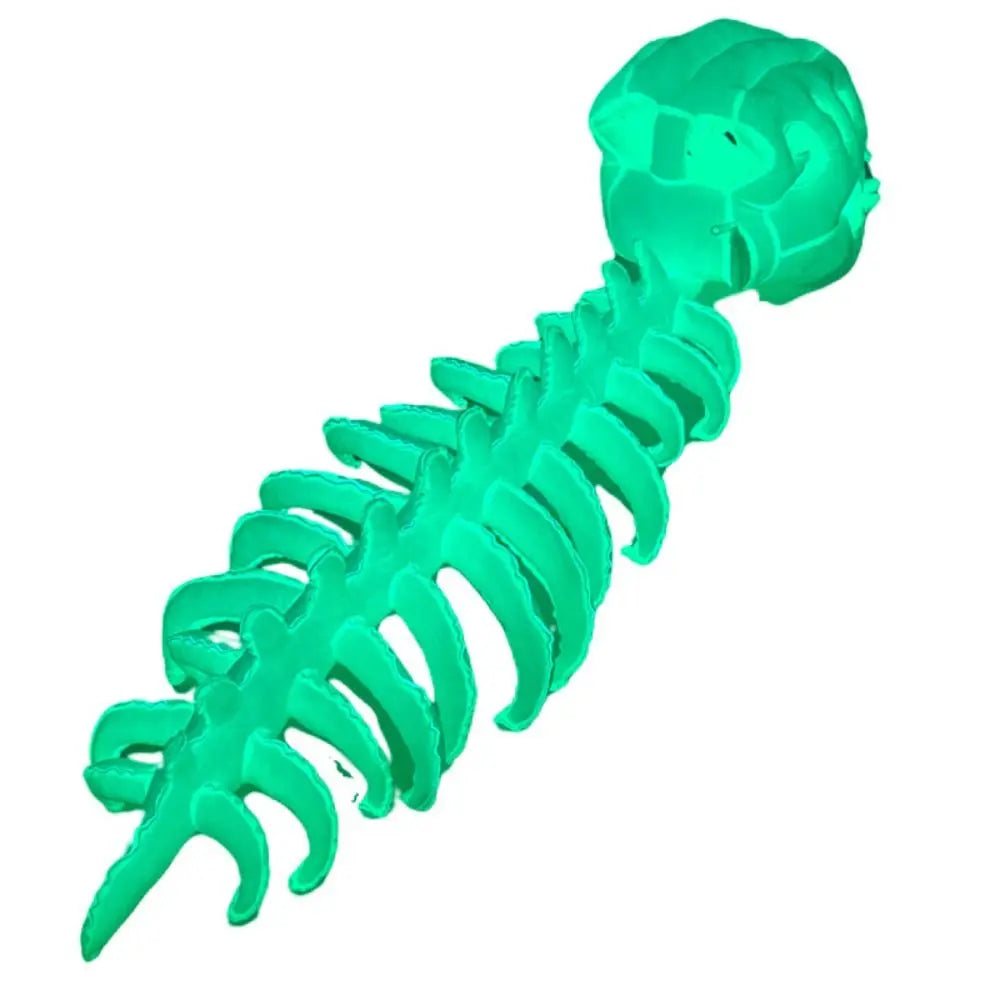 Luminous Dinosaur Skeleton Mask Headgear 3D 75/116CM Plush Dinosaur Costume Glow in The Dark Sound Funny Cosplay Headwear